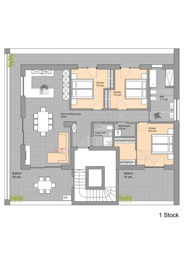 Family Apartment Julia Termeno Eksteriør billede